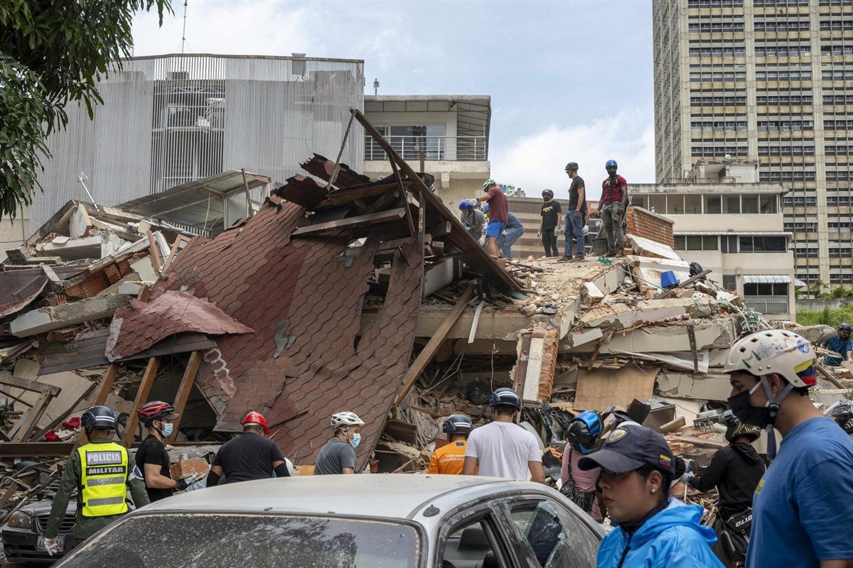 Aumenta cifra de víctimas tras doble terremoto en Venezuela: al menos 211 personas fallecidas y 1.261 heridas
