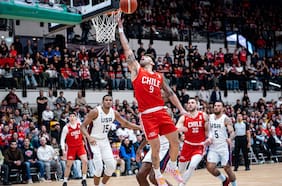 Repasa la caída de Chile ante República Dominicana en las Clasificatorias al Mundial de Básquetbol