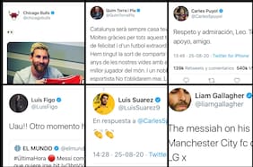 Los Bulls, Liam Gallagher y Puyol: las reacciones al quiebre de Messi con el Barça