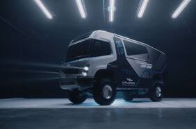 La marca francesa Gaussin presenta su camión a hidrógeno para correr el Dakar 2022