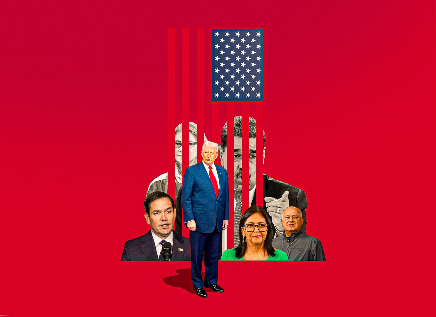 Delcy Rodríguez asume interinamente tras captura de Maduro, pero enfrenta pugna con Diosdado Cabello