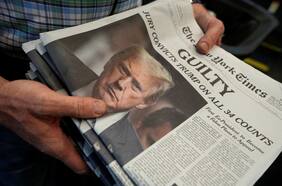 “Culpable de todos los cargos”: las reacciones de la prensa internacional a la condena penal de Donald Trump en el caso Stormy Daniels