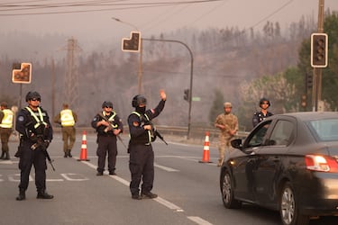Extienden por 30 días el estado de excepción para Concepción, Penco y Tomé tras incendios forestales de enero