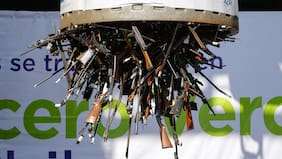 Destruyen más de 22 mil armas decomisadas en 2025: casi 90 mil han sido eliminadas en los últimos cuatro años
