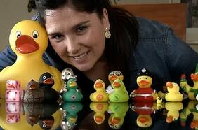 Una particular obsesión por los patos de hule