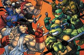 Las Tortugas Ninja tendrán un crossover con Street Fighter en un nuevo cómic