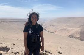 Karolina Araya, la conservacionista chilena premiada internacionalmente por proteger al Picaflor de Arica