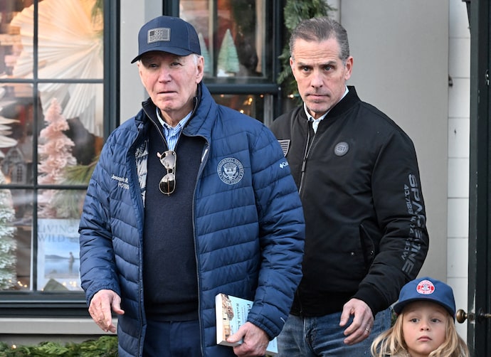 Joe Biden rompe su promesa e indulta a su hijo Hunter Biden - La Tercera