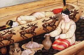 Los misterios de una princesa momia que fue hallada congelada en un bloque de hielo