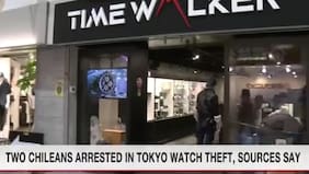 Detienen a dos chilenos en Japón por robo de relojes de lujo avaluados en 1,25 millones de dólares