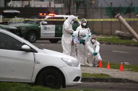 Ataque armado frente a un carro de comida en San Bernardo deja un hombre herido y a otro secuestrado
