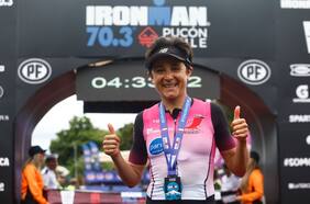 Bárbara Riveros deja atrás su grave accidente y logra un emotivo podio en el Ironman de Pucón 2024