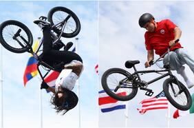 Dos medallas de plata más para el Team Chile: Macarena Pérez y José Manuel Cedano deslumbran en el BMX freestyle