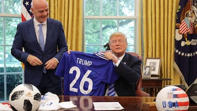 La sorpresiva petición de Donald Trump tras el inicio del Mundial: “Hay que dejar de llamarlo soccer, esto es fútbol”