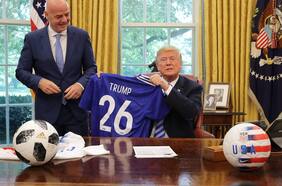 Donald Trump habla de fútbol: revela a quién considera como el mejor futbolista de la historia