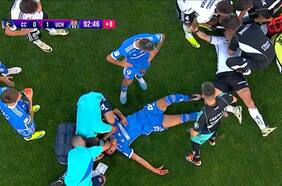 El dramático choque entre Sepúlveda y Palacios en la parte final del Superclásico