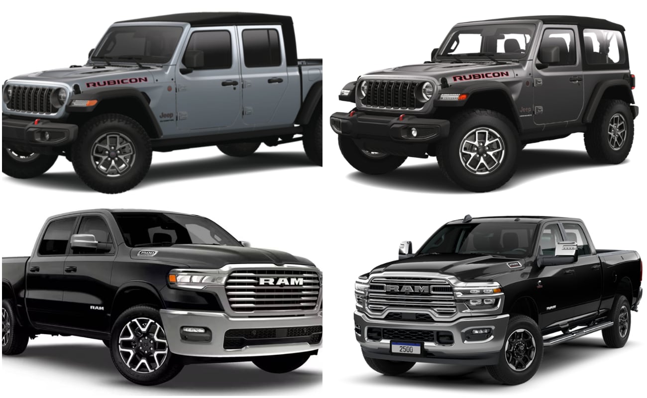 Sernac emite alerta de seguridad para 324 vehículos de las marcas Jeep y RAM por desperfecto que implica riesgo para la seguridad