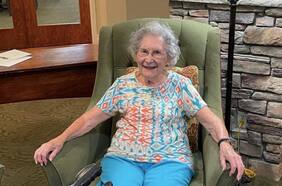 Dos consejos de una mujer de 107 años para tener una vida prolongada y feliz