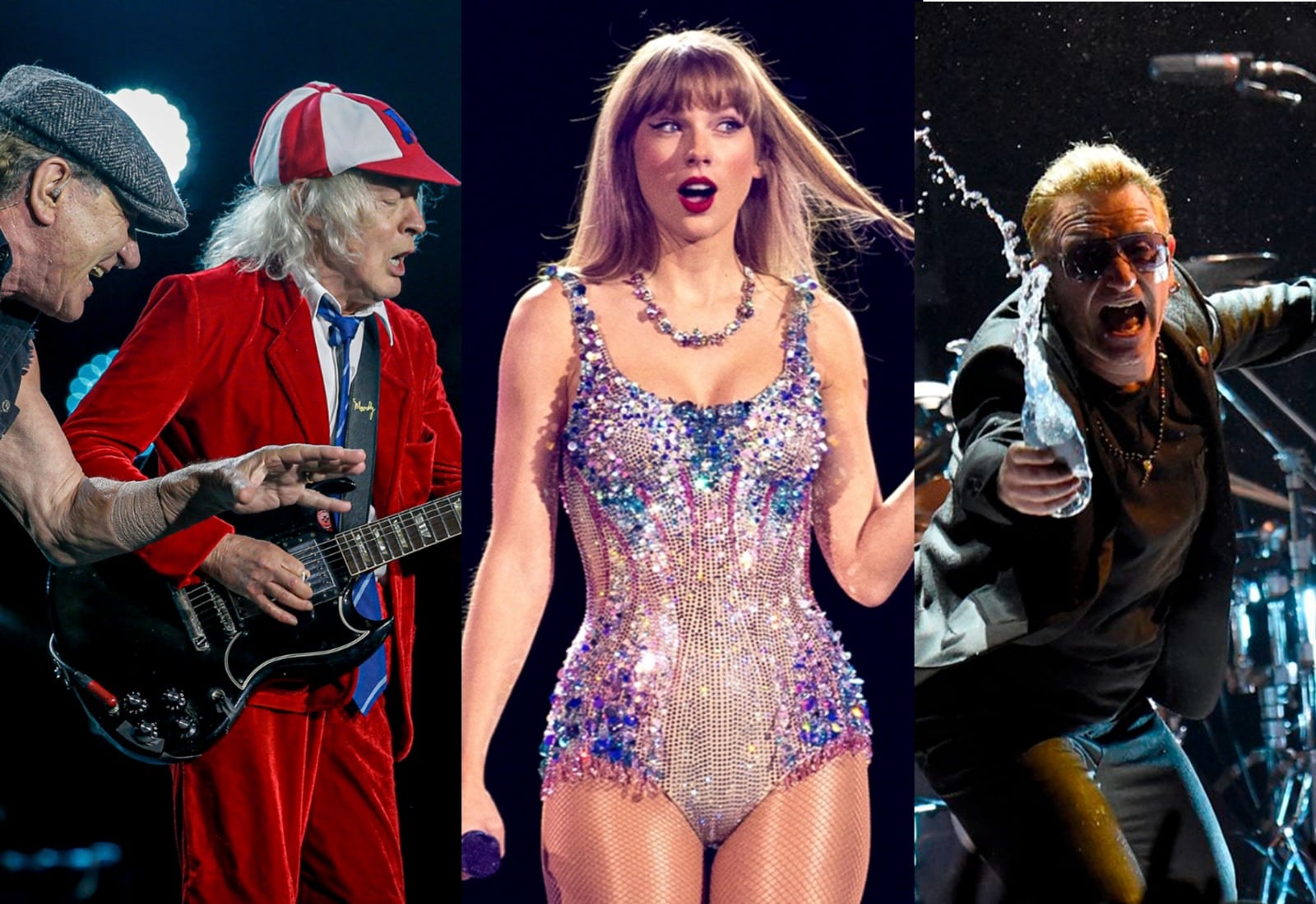 No sólo U2: los otros grandes artistas que no pasaron por Chile con sus mayores giras