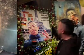 Con fuegos artificiales y disparos: así fue la despedida de “Baby Bandito”