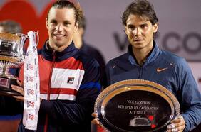 Cuando Rafa Nadal jugó en suelo chileno