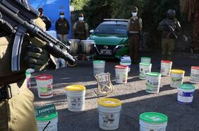 La incautación de metanfetamina más grande en la historia de Chile: desarticulan laboratorio de banda mexicana en O’Higgins