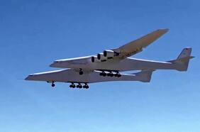 El avión más grande del mundo levanta vuelo