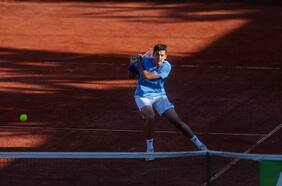 Tomás Barrios debuta con autoridad en el Challenger de Viña del Mar