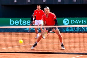 Fin al sueño chileno en Copa Davis: Tabilo y Barrios reaccionan tarde en los dobles y España sentencia la serie