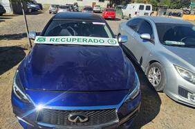 Carabineros realiza persecución y detiene a sujeto que evadió control en automóvil de lujo robado en Ñuñoa