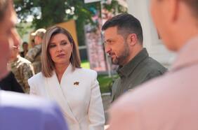 Primera dama de Ucrania revela el impacto de la guerra en su vida: “No vivimos con mi marido, la familia está separada”