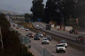 Gran congestión en la Ruta 5 tras accidente de tránsito en fiscalización