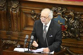 Littín (PS), presidente interino del Consejo: “La historia no perdonará a quienes se dejen llevar por pasiones o revanchismos del pasado”