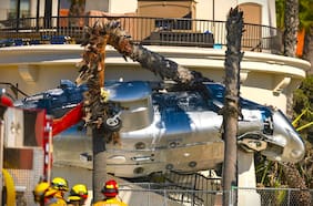 Impactante accidente aéreo en California: helicóptero se estrella en zona turística y deja cinco heridos
