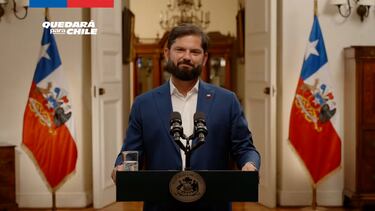 Revisa la última cadena nacional del Presidente Gabriel Boric