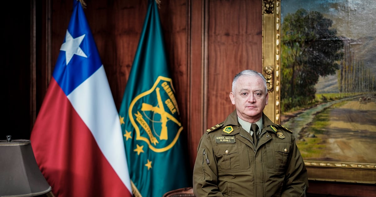 Tổng giám đốc Carabineros Marcelo Araya khẳng định sự ủng hộ chân thành từ chính phủ Chile (Ảnh: Mario Tellez)