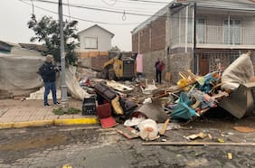 Desalojan y demuelen vivienda vinculada al tráfico de drogas en la comuna de Padre Hurtado
