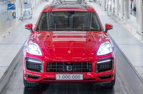 El Porsche Cayenne alcanza la mayoría de edad y la unidad Nº 1 millón