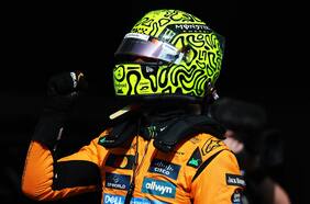 Nuevo doblete de McLaren: Lando Norris comanda la pole en el GP de Bélgica y le gana el duelo a Oscar Piastri