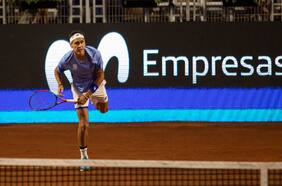 Alejandro Tabilo vive una amarga jornada en el Chile Open y se despide de la gira de arcilla con las manos vacías
