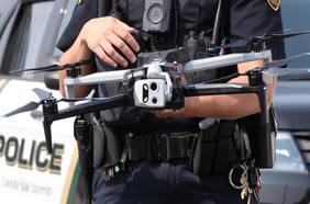 Cómo la policía de Estados Unidos está utilizando drones como primera respuesta ante emergencias