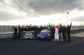 Porsche Taycan Turbo GT Manthey domina otra vez Nürburgring