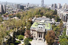 Rejas en el Parque Forestal