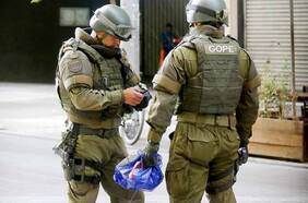 Carabineros descarta presencia de artefacto explosivo en Centro de Justicia