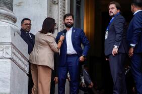 “Siempre ha sido una inspiración en política”: Boric elogia al Frente Amplio de Uruguay en la antesala del cambio de mando