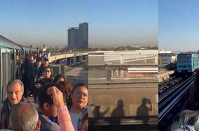 Usuario registra evacuación de alto riesgo en la Línea 5 tras falla de Metro