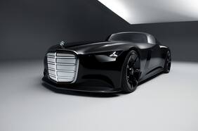 Vision Iconic, el lujoso prototipo de Mercedes Benz que recuerda al Batimóvil de los 90