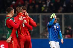 Qatar 2022: Macedonia da la gran sorpresa y elimina a Italia en la carrera por llegar al Mundial