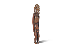 Subasta de icónica estatuilla rapa nui “solo” logra reunir poco más de 500 millones de pesos, por lo que su remate se declaró desierto