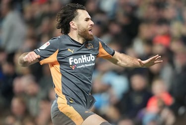 Ben Brereton está con la pólvora encendida: convierte para Derby County en el Championship